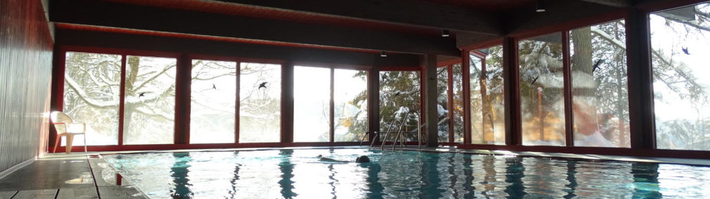 Psychosomatische Fachklinik Dr. Barner - Schwimmbad im Winter